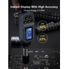 GROWNEER Digital Torque Screwdriver, 2.66-53.1 in-lbs/0.3-6 Nm, 1/4'' Drive Inch