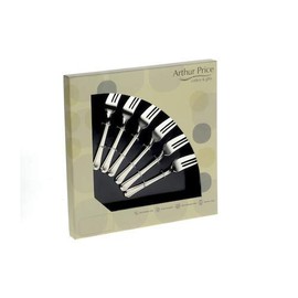 Arthur Price Classic Rattail Set of 6 Pastry Forks