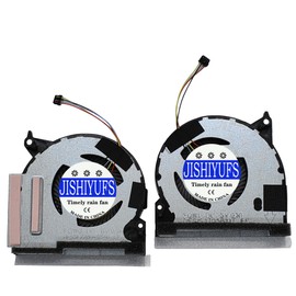 JISHIYUFS New CPU + GPU Cooler for ASUS ROG Ally(2023)RC71L FQW1 FQWO 13NR0GY0M02012 6033B0126701 DFS150705B10T 13NR0G Y0M01012 6033B10T 12660 1 x DFS5F22B049546 DC5V 0.5A