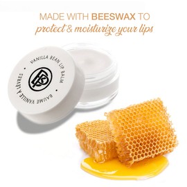 bellapierre Vanilla Bean Lip Balm | Long Lasting Clear Lip Gloss