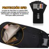RFID Riñonera de Viaje para Hombre y Mujer, Cinturón de