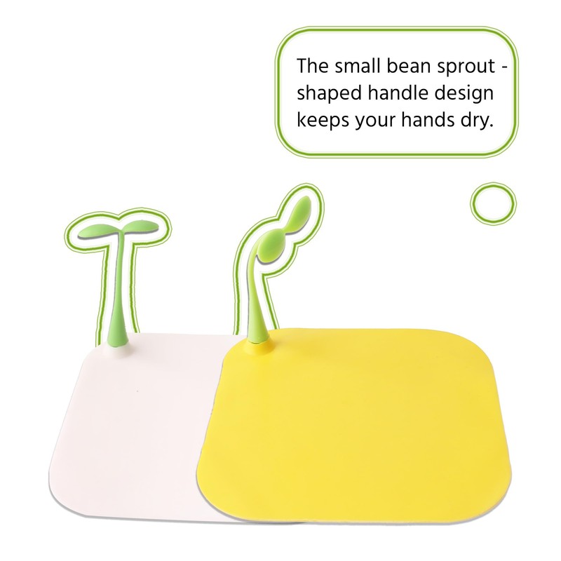 2 Pack Silicone Bathtub Drain Stopper, Square Flat Drain Cover