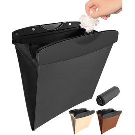 Car Trash Can Invisible Trash Can, Stylish, 20 Bags, Car Trash Can, Car Trash Can, Car Supplies, Black