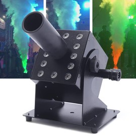 110V 250W CO2 Cannon Stage Fog Machines,RGB Column Smoke DMX Cannon LED CO2 Jet Machine with 9 DMX Channels for Stage Show DJ Party Effect