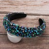 Florate Big Full Crystal Crown Headband for Women Elegant Stone