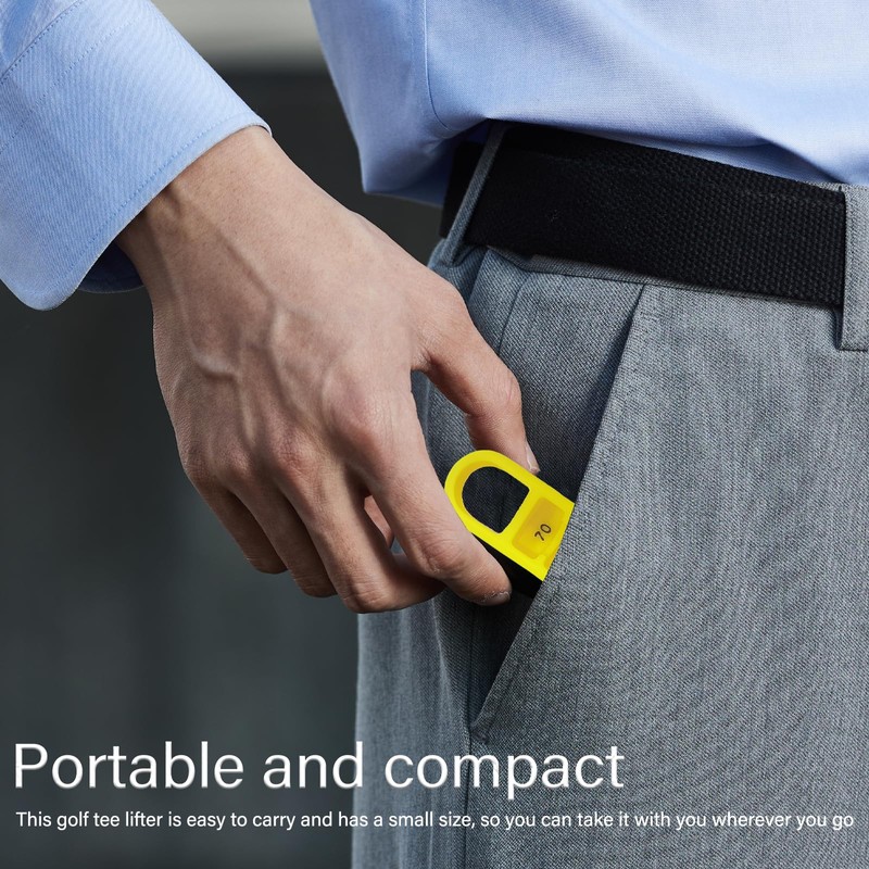 AGLOO Golf Tee Elevator Height Adjuster, Precision Golf Tee Height