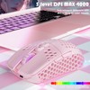 Solakaka SM600 Wireless RGB Esports Gaming Mouse,Tri-Mode Connection 2.4G/BT5.0/USB Wired