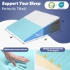 Vimoli Bed Wedge Pillow for Sleeping & Resting, 8 inch