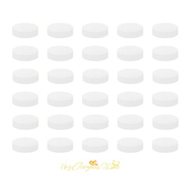 30Pcs Unscented Essential Oil Perfumes Refill Pads for Car Air Freshener Clips Car Diffuser,Car Air Freshener Vent Clip Felt Pads,17mm White Refill Replacement Tablets for Custom Fragrance