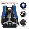 Tool Bag Backpack - Heavy Duty Tool Backpack Water-resistant HVAC