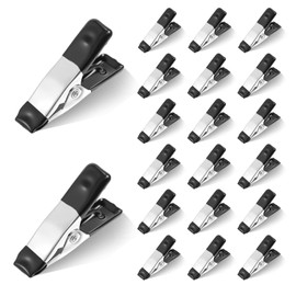 20 Pcs Spring Clamps, Market Stall Clips, Metal Clips Heavy Duty, Small Clamps, Suitable for Spring Clips for Tarpaulin, Camping, Woodworking, Crafting & DIY Projects