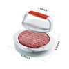 QELEG Non Stick Burger Press, Hamburger Maker Mold, BBQ Patty