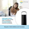 OttLite Portable LED Task Lamp, Black - Lightweight LED Desk