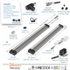EBD LED Under Cabinet Lights Hardwired Built-in Adjustable Cable 12