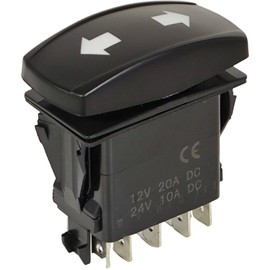 XYZIL 7 Pin ON-Off-ON Rocker Switch AM147344 Compatible with John Deere Gator Utility Vehicle 620I 625I HPX 4X2 RSX850I XUV550 S4 XUV560E XUV590E XUV590I XUV825M XUV835E XUV855E XUV865E