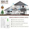 K KASONIC - Wireless Remote Control Outlet, Indoor Remote Light