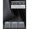 vitsocks Men's Knee Socks 100% Cotton Long Socks (Pack of