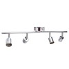 Lamp Holder 4 Head Adjustable Flexible Rotation GU10 Light Holder