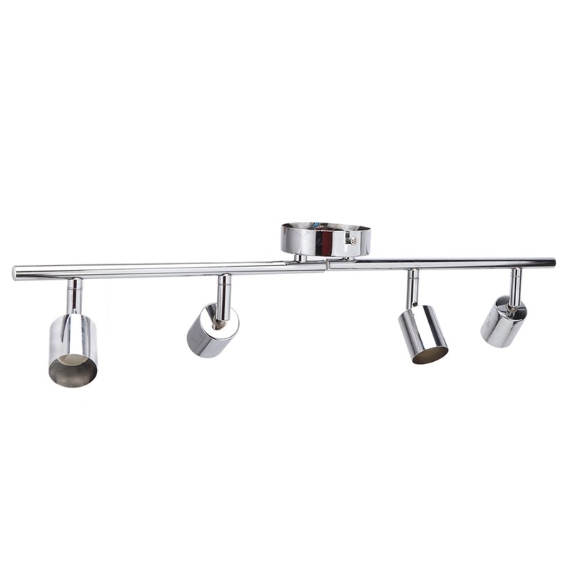 Lamp Holder 4 Head Adjustable Flexible Rotation GU10 Light Holder