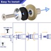 Shopauto Anodized Aluminum Hardware Kit Compatible with Widebody and Fender