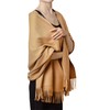 MODOCER Women's Wool Shawl Scarf Pashmina Wrap Shawls Thick Soft