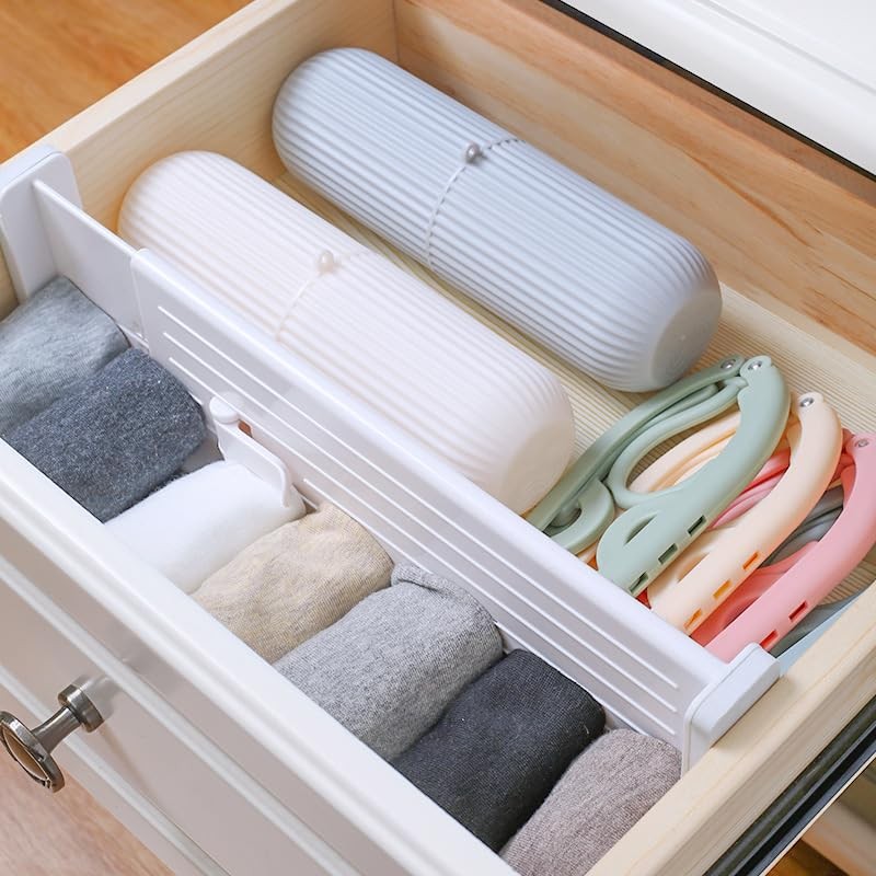 Cane Garden Set of 4 Adjustable Drawer Dividers - Expandable