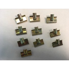 Retro-Gear Chevy pinchweld molding clips (Fits 1955~1957 Chevy convertibles)