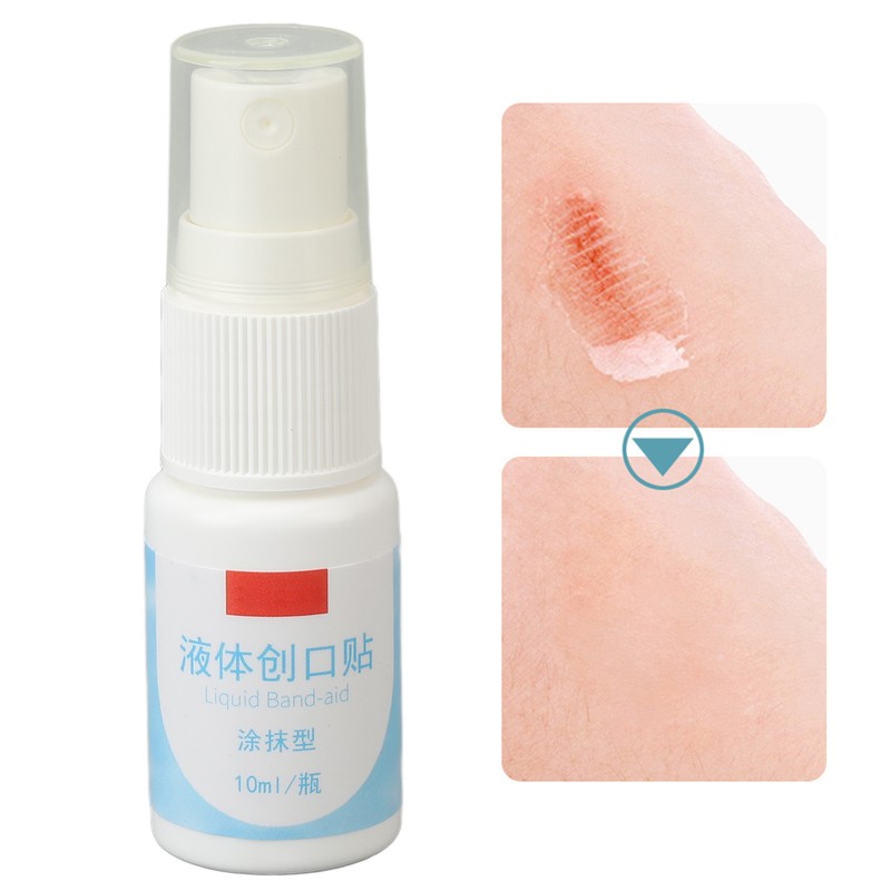 10ml Liquid Bandage Healing Waterproof Elastic Protective Stretchable Liquid Bandage