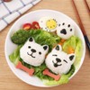 Fellibay Sushi Making Kit Rice Ball Molds Bento Accessories Sandwich
