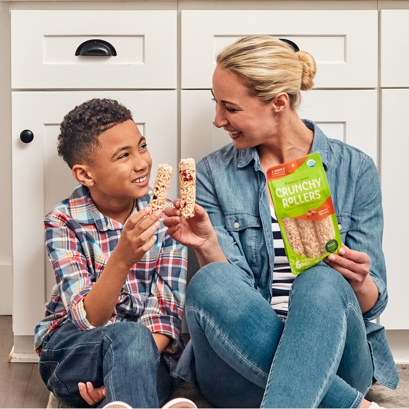 Friendly Grains - Crunchy Rollers - Organic Crispy Puffed Rice