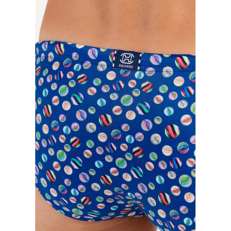 HOM Men's Slip De Bain Micro Socoa Swim Briefs, Navy