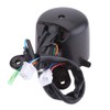 KIMISS Motorcycle Dual Odometer, Universal Speedometer, 12V Metal Plastic Hytrack