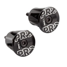 PRO Anodised Alloy Black Expanding Handlebar End Plug/Bung - Black