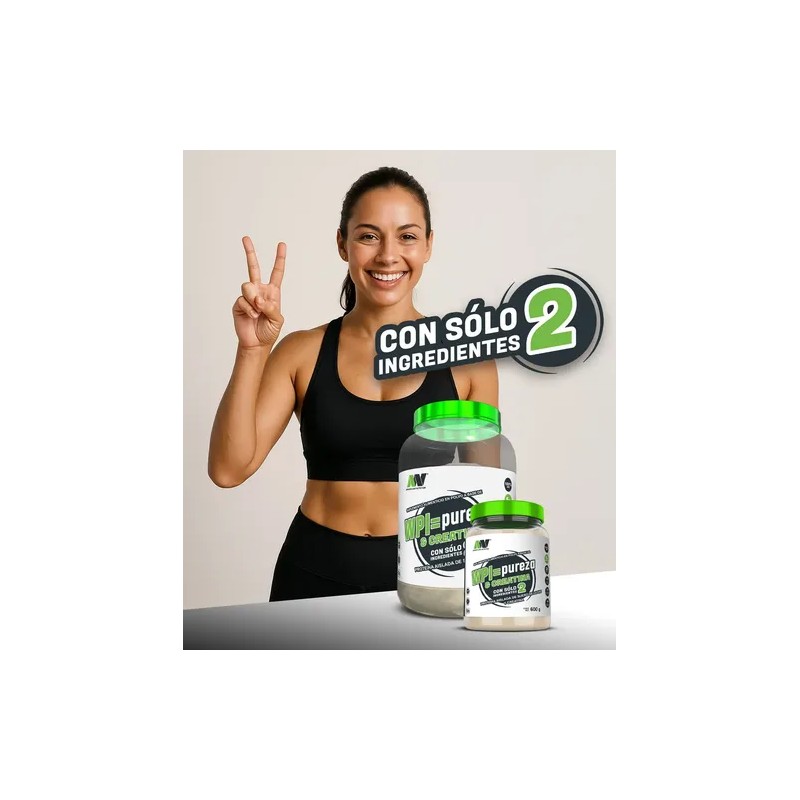 Wpi Pureza Aislado De Suero De Leche Y Creatina 900gr
