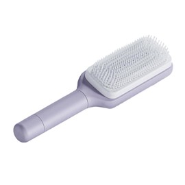 Milageto Detangling Hair Brush, Styling and Smooth Brush, Beauty Tool Massage Comb, Self Cleaning Hairbrush for All Hair Types Hair, Violet
