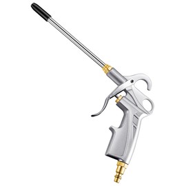 Heavy Duty Air Blow Gun Air Nozzle Blow Gun, Air Blower for Compressor with Bigger Pipe & Extended Nozzle, Pneumatic Air Compressor Accessories Tool for Car Detailing/Industrial Household Cleaning