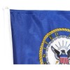 US Navy Emblem 12x15.5 12"x15.5" Premium Quality Double Sided Car