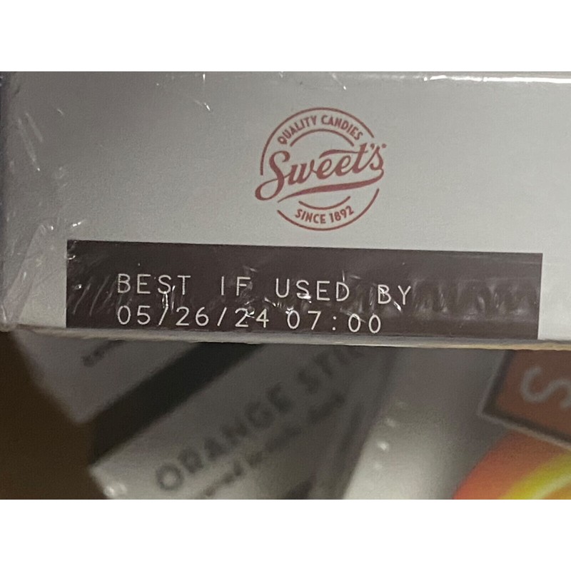 Sweet's Candy 16 Boxes Sweet Candy Dark Chocolate Covered Orange