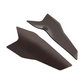 WORLDMOTOP Motorcycle Headlight Cover Headlamp Driving Light Replacement for Kawasaki ZX6R ZX 6R Ninja 500 2024 2025 Head Light Guard Acrylic Clear Lens (Black)