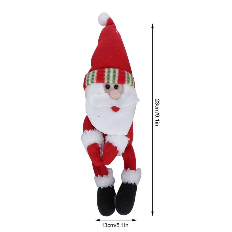 3pcs/Set Cute Santa Claus Snowman Doll Wine Bottle Cover Holder