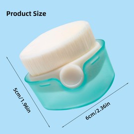 2 Pack Sunscreen Applicator for Kids, TemBelle Suntan Lotion Applicator Cream Brush Set with Protective Caps, Sunblock Applicator for Kids Baby Toddler Adults ect.