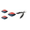 Set of 3 x Jenzi trout float (1 x 10