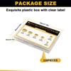 Siptenk 228PCS Brass Compression Sleeves Ferrules for Tube OD 1/2"