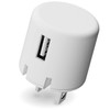 Elecom MPA-ACU07WH AC Charger, USB-A x 1 Port, For Smartphones,