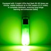 Solar Warning Lights, Magnetic Base Beacon Light 4 Pack, Green