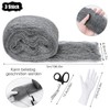 SelfTek Steel Wool Mice 3 Pack 50ft/15 Meter 0000 Rodent