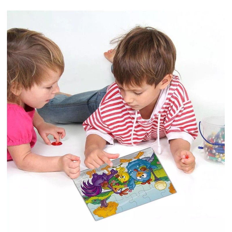 Didacti Juegos Rompecabezas Gallina Pintadita 24 Piezas Mis Amigos Escolar