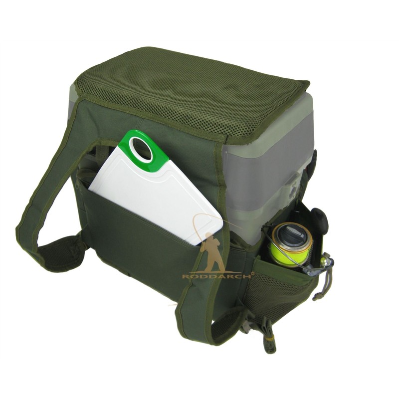 Fishing Seat Box Rucksack Converter. Roddarch© Roving Backpack - Fits