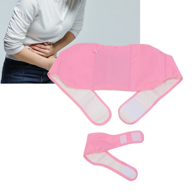 Castor Oil Pack Wrap Waterproof Oil Proof Adjustable Elastic Strap