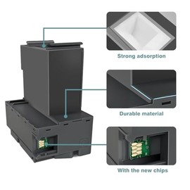T04D1 T04D100 Caja de Mantenimiento de Tinta para impresoras Epson EcoTank ET-15000 ET-3760 ET-3750 WF-2860 ET-4760 ET-3850 para TO4D1/TO4D100/EWMB2/04D1